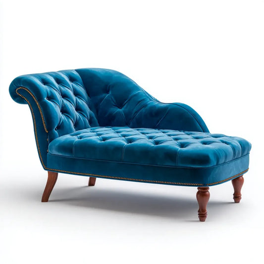Leżanka ogrodowa, Chaiselongue Fotel relaksacyjny Benzyna z poliestru aksamitu 170 x 75 x 88 cm zakrzywiony kształt